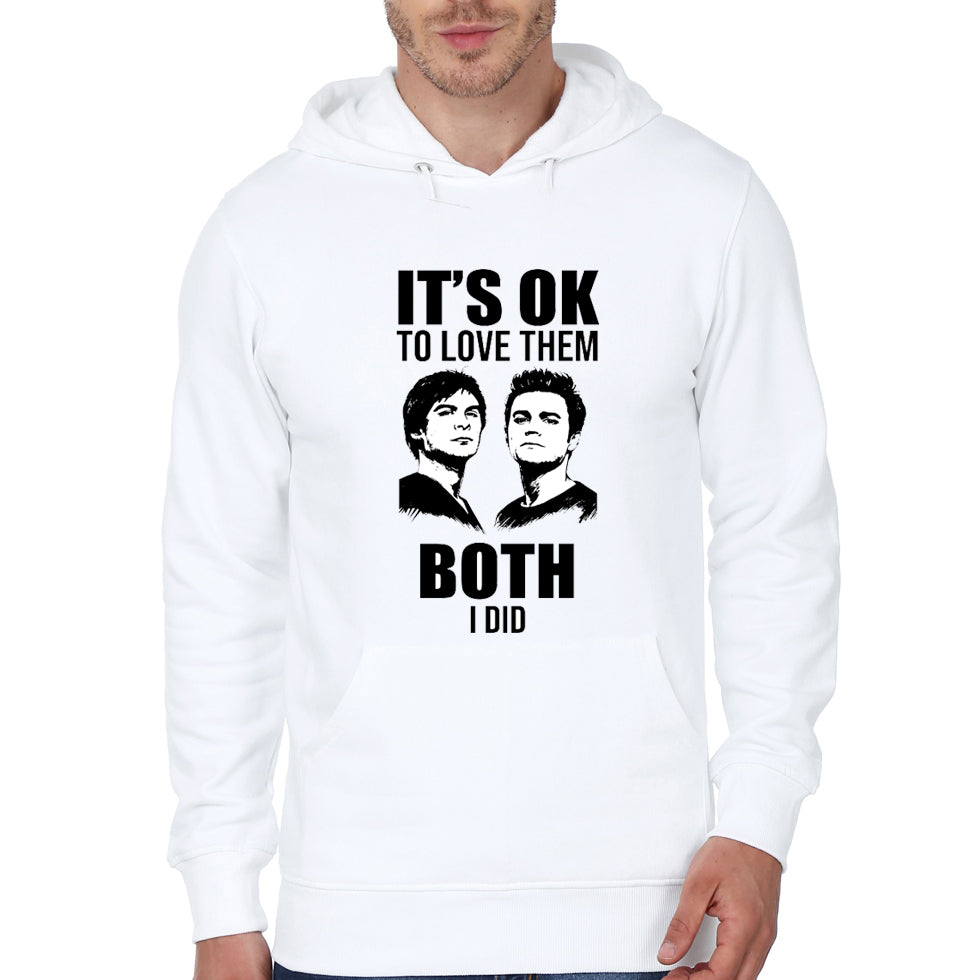 The Vampire Diaries White Hoodie T-Shirts, Sweatshirt | PureTeeCo.com