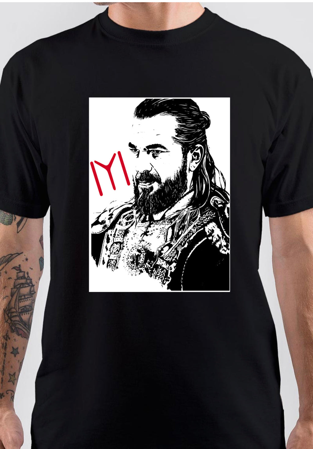 Ertugrul Half Sleeve T-Shirt Hoodie, Sweatshirt | PureTeeCo.com