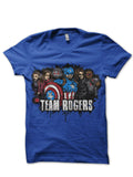 Team Rogers Blue Tee Hoodie, Sweatshirt | PureTeeCo.com