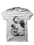 Wolverine White Tee Hoodie, Sweatshirt | PureTeeCo.com