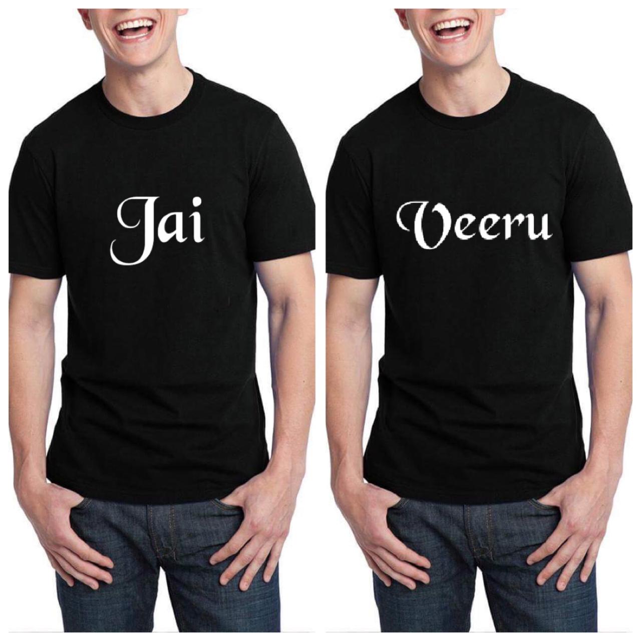 Jai Veeru T-Shirt Hoodie, Sweatshirt | PureTeeCo.com