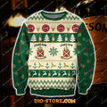 Jameson Whiskey Knitting Pattern 3D Print Ugly Sweater