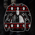 Jason Voorhees Knitting Pattern 3D Print Ugly Sweater