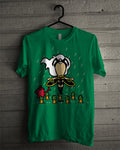 Jean Green Tee Hoodie, Sweatshirt | PureTeeCo.com
