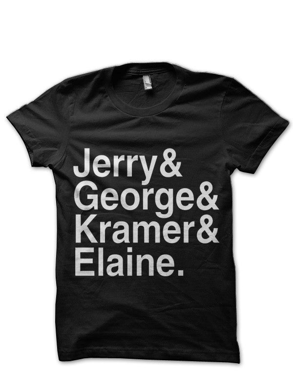 Seinfeld Black T-Shirt Style002 Hoodie, Sweatshirt | PureTeeCo.com