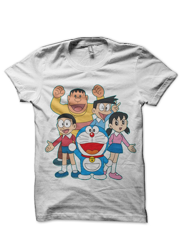 Doraemon Characters T-Shirt Hoodie, Sweatshirt | PureTeeCo.com