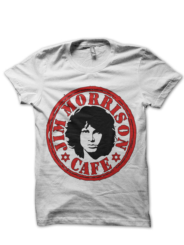 Jim Morisson Cafe White T-Shirt Hoodie, Sweatshirt | PureTeeCo.com