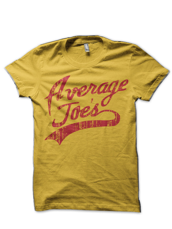 Average Joes Yellow T-Shirt Hoodie, Sweatshirt | PureTeeCo.com