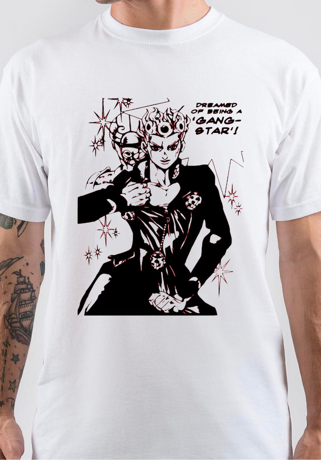 Giorno Giovanna Gangstar T-Shirt Hoodie, Sweatshirt | PureTeeCo.com