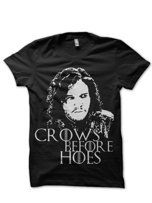 Jon Snow Black T-Shirt Style001 Hoodie, Sweatshirt | PureTeeCo.com