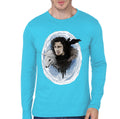 Jon Snow Light Blue Full Sleeve Tee Hoodie, Sweatshirt | PureTeeCo.com