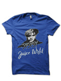 Juice wrld Navy Blue Half Sleeve T-Shirt Hoodie, Sweatshirt | PureTeeCo.com