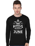 Kings Are Born In June T-Shirt Hoodie, Sweatshirt | PureTeeCo.com
