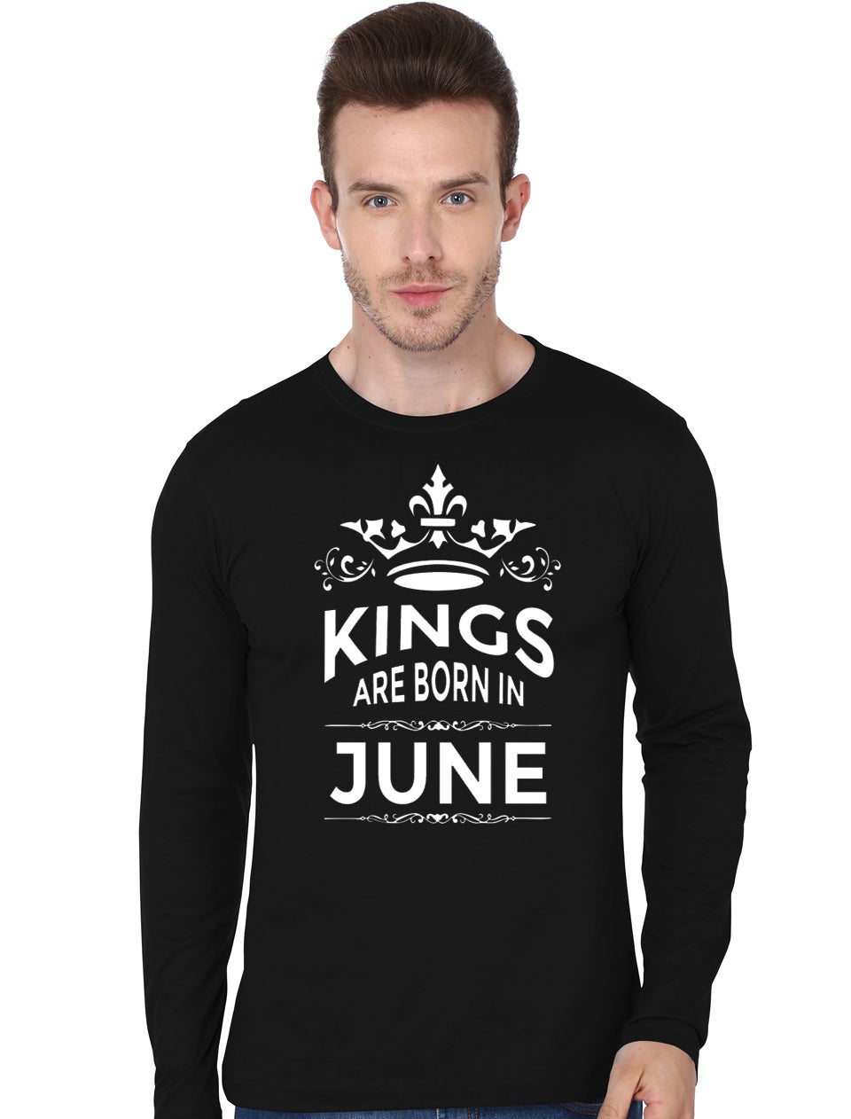 Kings Are Born In June T-Shirt Hoodie, Sweatshirt | PureTeeCo.com