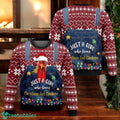 Just A Girl Who Loves Christmas And Chickens Sweater Chicken Lover Ugly Xmas Sweater