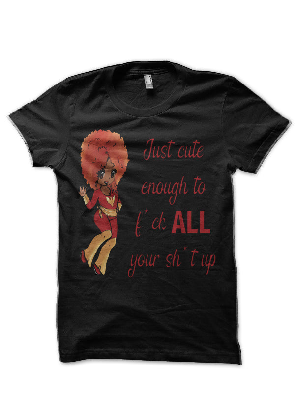 Dark Phoenix Chibi Tee T-Shirt Hoodie, Sweatshirt | PureTeeCo.com