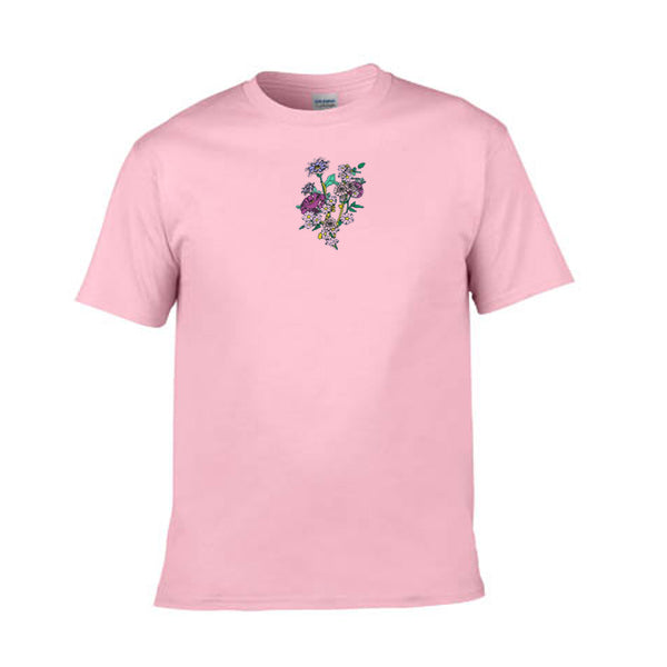 just take these flowers pink tshirt Hoodie, Sweatshirt | PureTeeCo.com