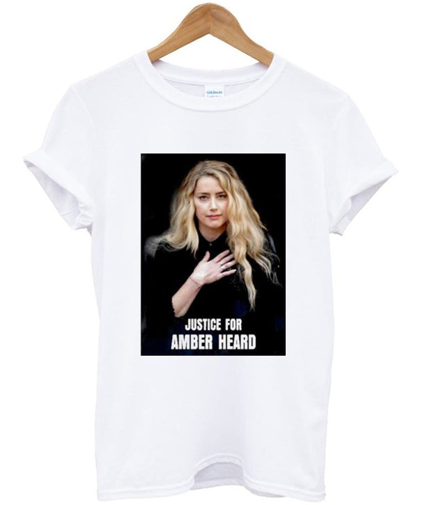 justice for amber heard t-shirt Hoodie, Sweatshirt | PureTeeCo.com