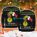 Juventus Fc Grinch Hand Ugly Christmas Sweater 3D