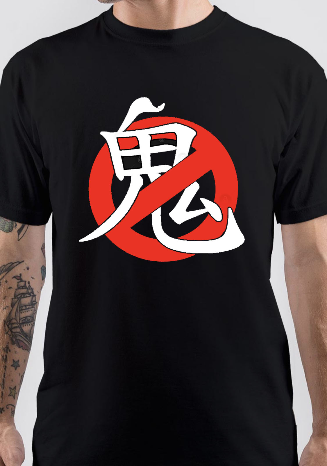 Kanji Busters Black T-Shirt Hoodie, Sweatshirt | PureTeeCo.com