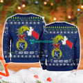 Kansas City Royals Mlb Grinch Hand Ugly Christmas Sweater 3D