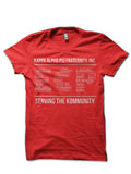 ECP Red T-Shirt Hoodie, Sweatshirt | PureTeeCo.com