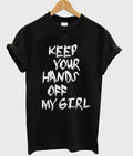 keep your hands off my girl t-shirt Hoodie, Sweatshirt | PureTeeCo.com