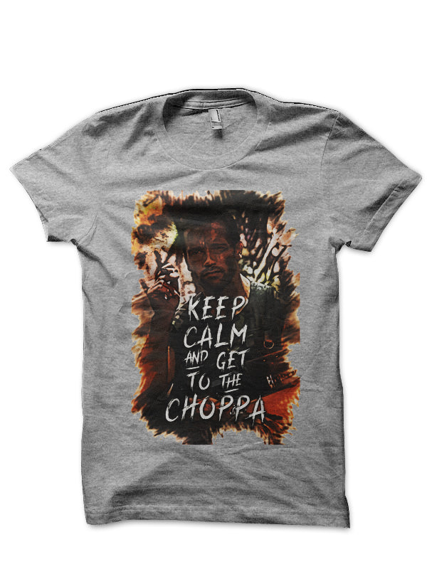 Keep Calm And Get To The Choppa T-Shirt Hoodie, Sweatshirt | PureTeeCo.com