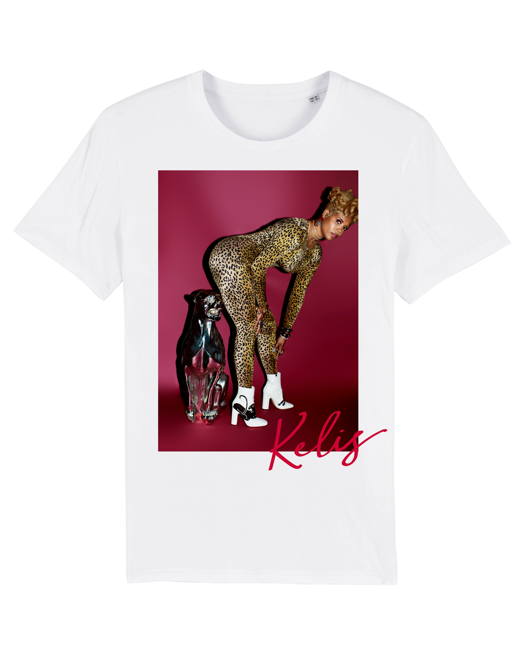 Leopard Unisex T-Shirt Hoodie, Sweatshirt | PureTeeCo.com (Image 2)