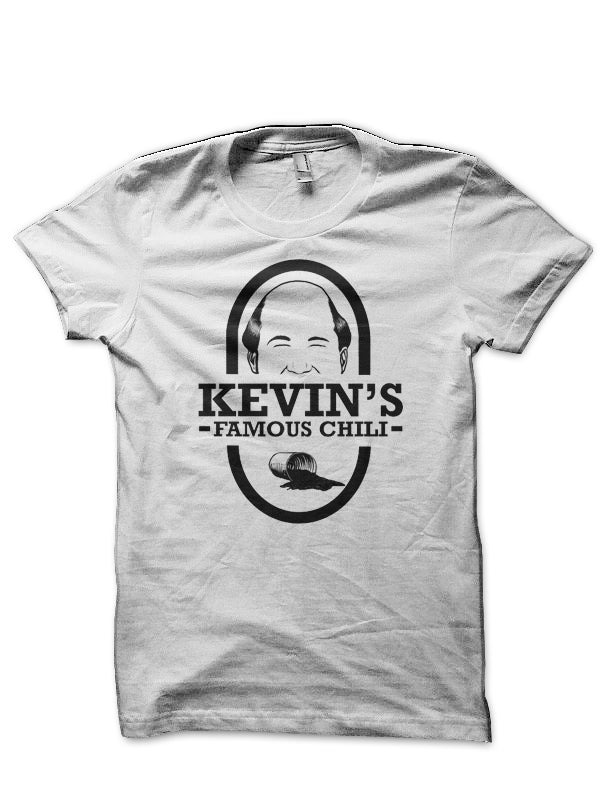 Kevinâ€™s Famous Chili White T-Shirt Hoodie, Sweatshirt | PureTeeCo.com