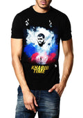 Khabib Time Black T-Shirt Hoodie, Sweatshirt | PureTeeCo.com