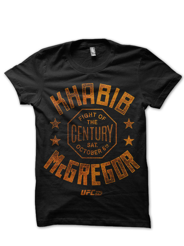 Khabib Vs Mcgregor UFC 229 Black T-Shirt Hoodie, Sweatshirt | PureTeeCo.com