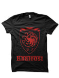 Khalessi Black Tee Hoodie, Sweatshirt | PureTeeCo.com