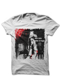 Khalessi White Tee Hoodie, Sweatshirt | PureTeeCo.com