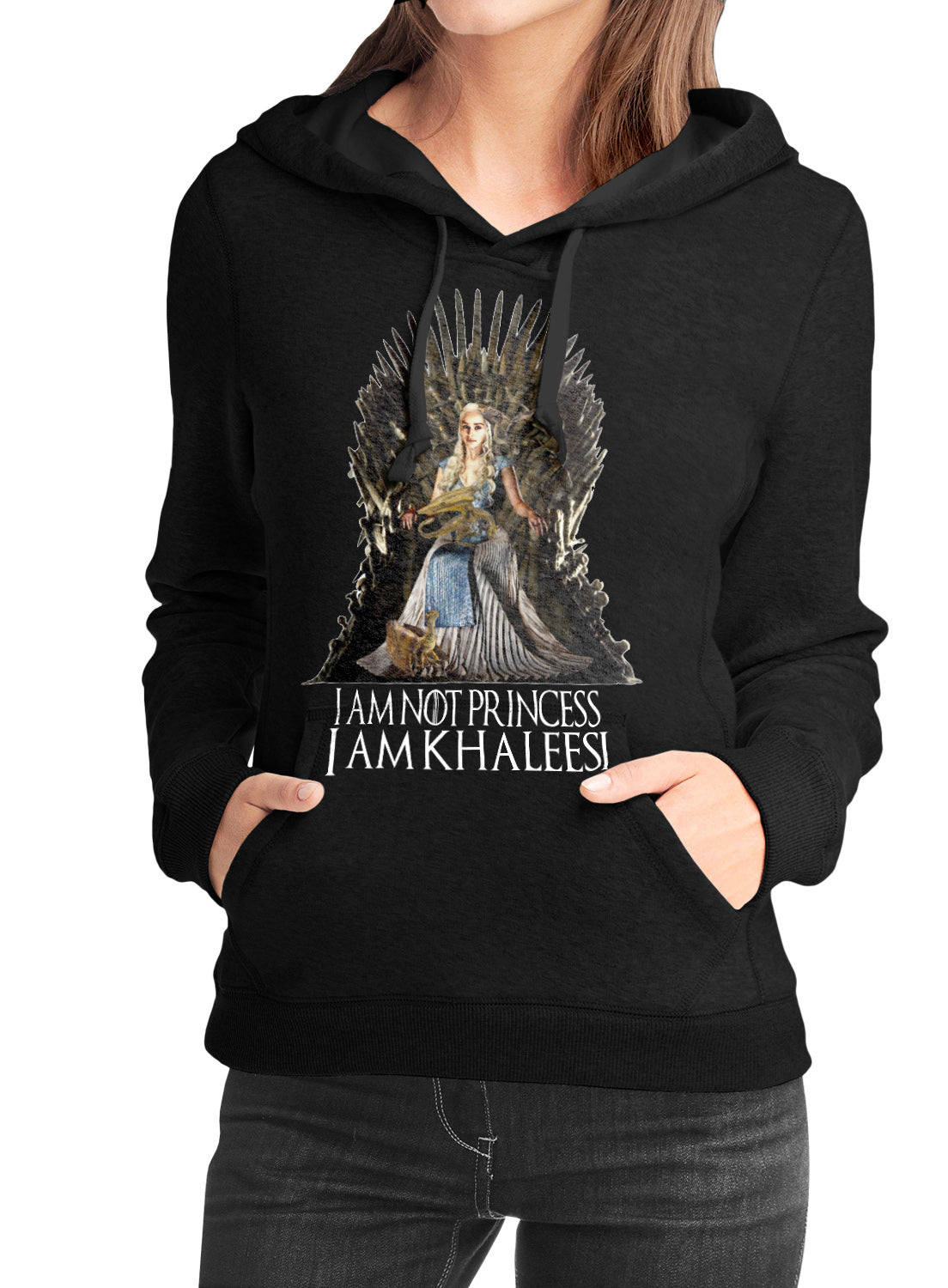 Khalessi Black Girls Hoodie T-Shirts, Sweatshirt | PureTeeCo.com