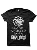 I Am Khaleesi Black Menâ€™s T-Shirt Hoodie, Sweatshirt | PureTeeCo.com