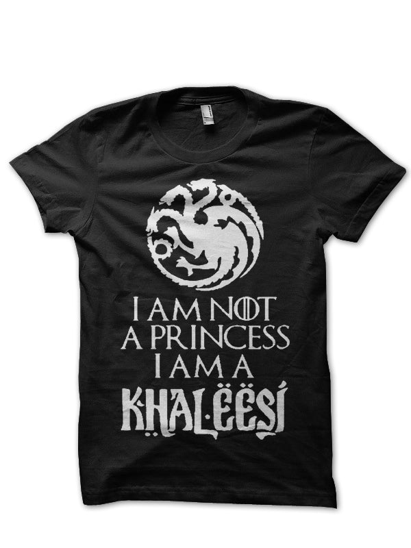 I Am Khaleesi Black Menâ€™s T-Shirt Hoodie, Sweatshirt | PureTeeCo.com