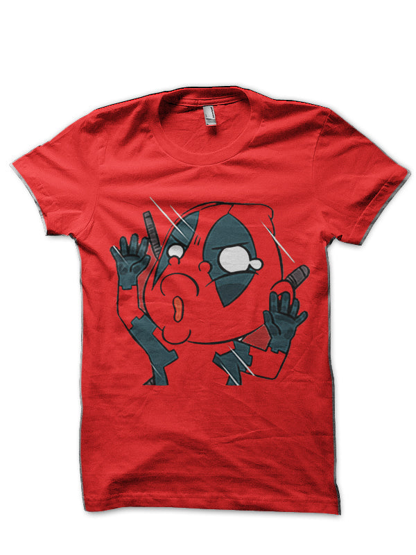 Deadpool2 Red T-Shirt Hoodie, Sweatshirt | PureTeeCo.com