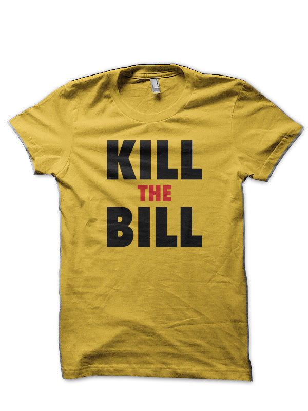Kill the Bill Yellow T-Shirt Hoodie, Sweatshirt | PureTeeCo.com
