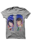 Kimi No Na Wa Grey T-Shirt Hoodie, Sweatshirt | PureTeeCo.com