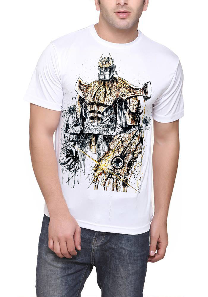 King Thanos White T-Shirt Hoodie, Sweatshirt | PureTeeCo.com