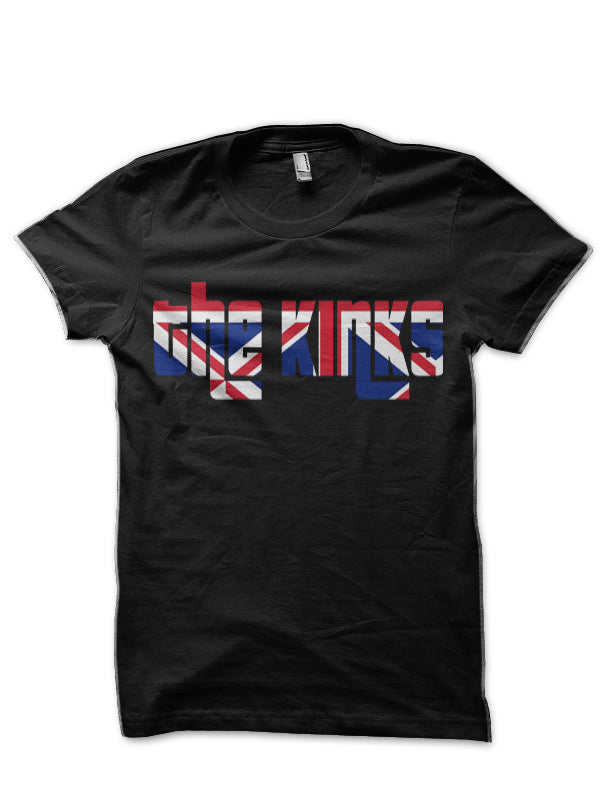 The Kinks Black T-Shirt Hoodie, Sweatshirt | PureTeeCo.com