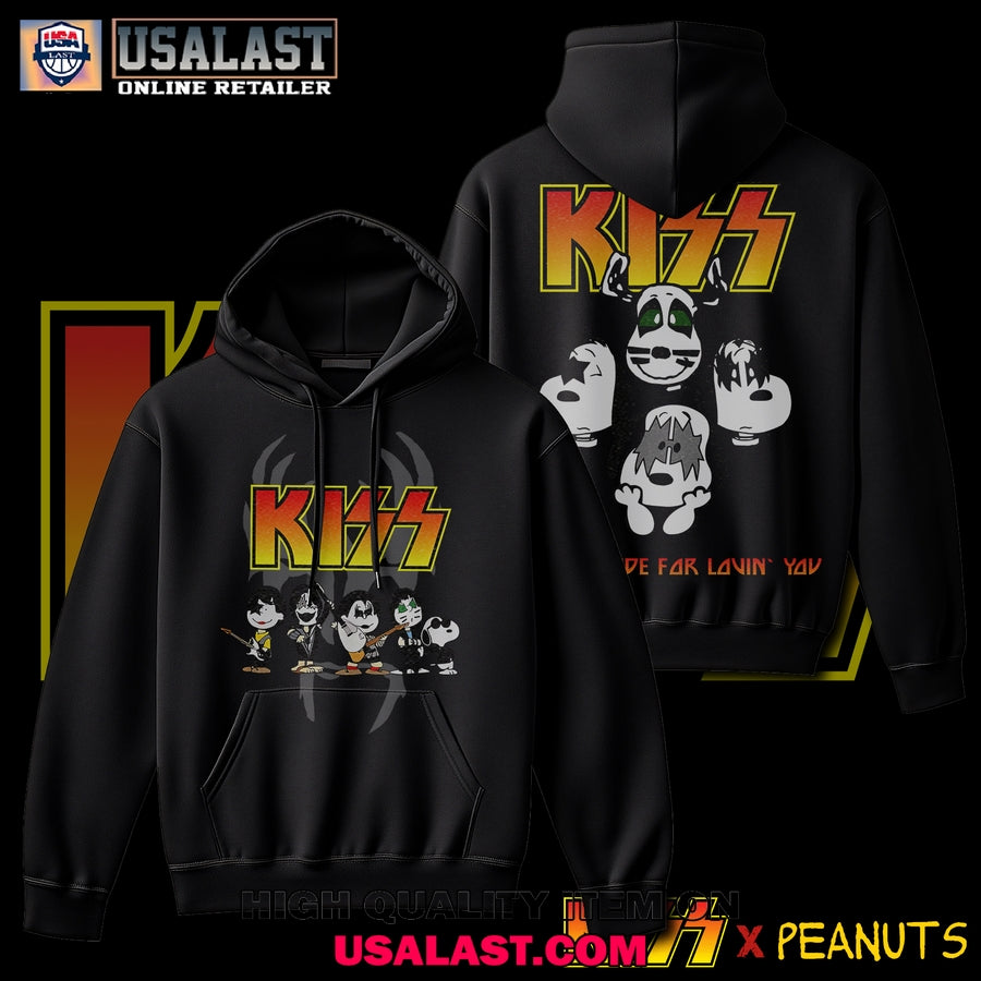 Kiss Band x Snoopy I Was Made For Lovin You Hoodie, T-Shirt, Sweatshirt