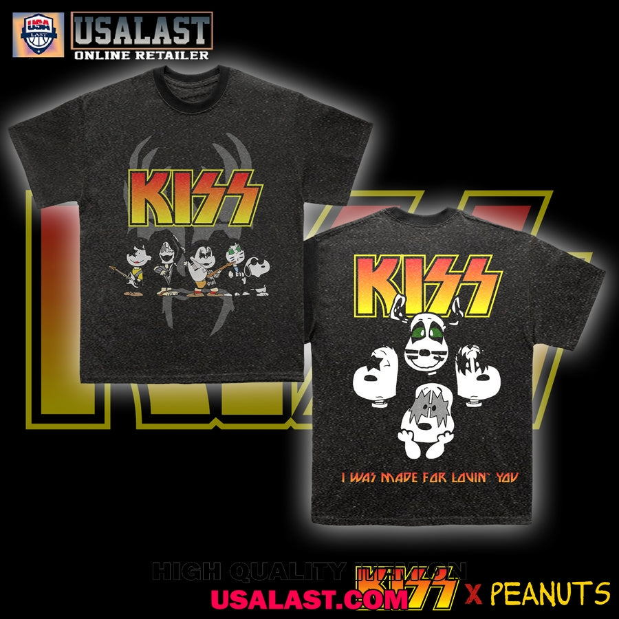 Kiss Band x Snoopy I Was Made For Lovin You Hoodie, T-Shirt, Sweatshirt