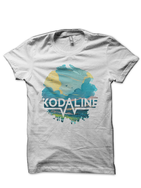 Kodaline Half Sleeve White T-Shirt Hoodie, Sweatshirt | PureTeeCo.com