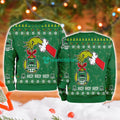 Kpachogap Grinch Hand Ugly Christmas Sweater 3D
