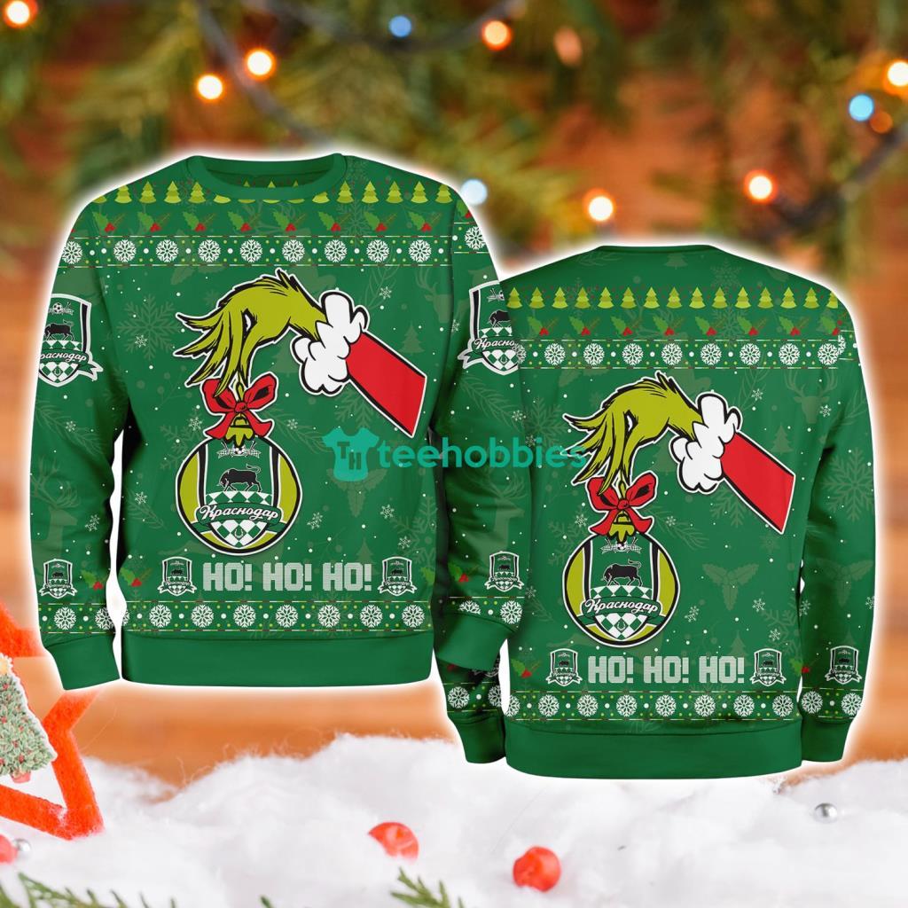 Kpachogap Grinch Hand Ugly Christmas Sweater 3D