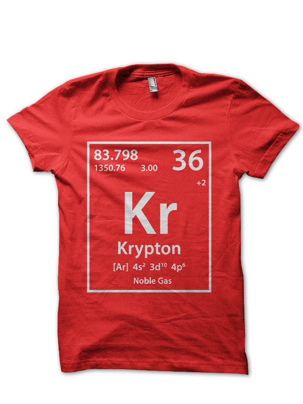 Krypton Element Half Sleeve T-Shirt Hoodie, Sweatshirt | PureTeeCo.com