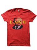 Love Lenin Red Half Sleeve T-Shirt Hoodie, Sweatshirt | PureTeeCo.com