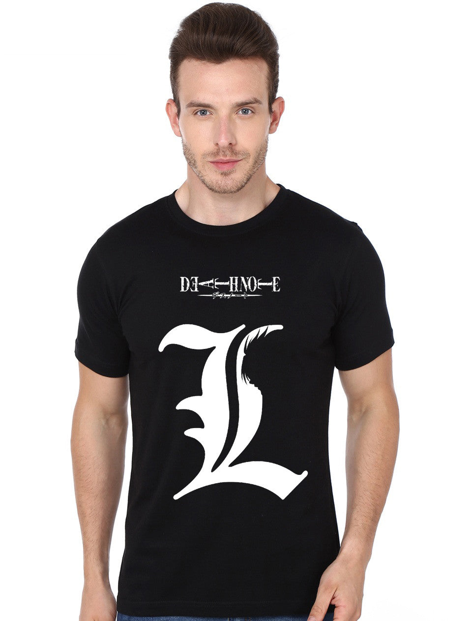 L Deathnote Black T-Shirt Style002 Hoodie, Sweatshirt | PureTeeCo.com